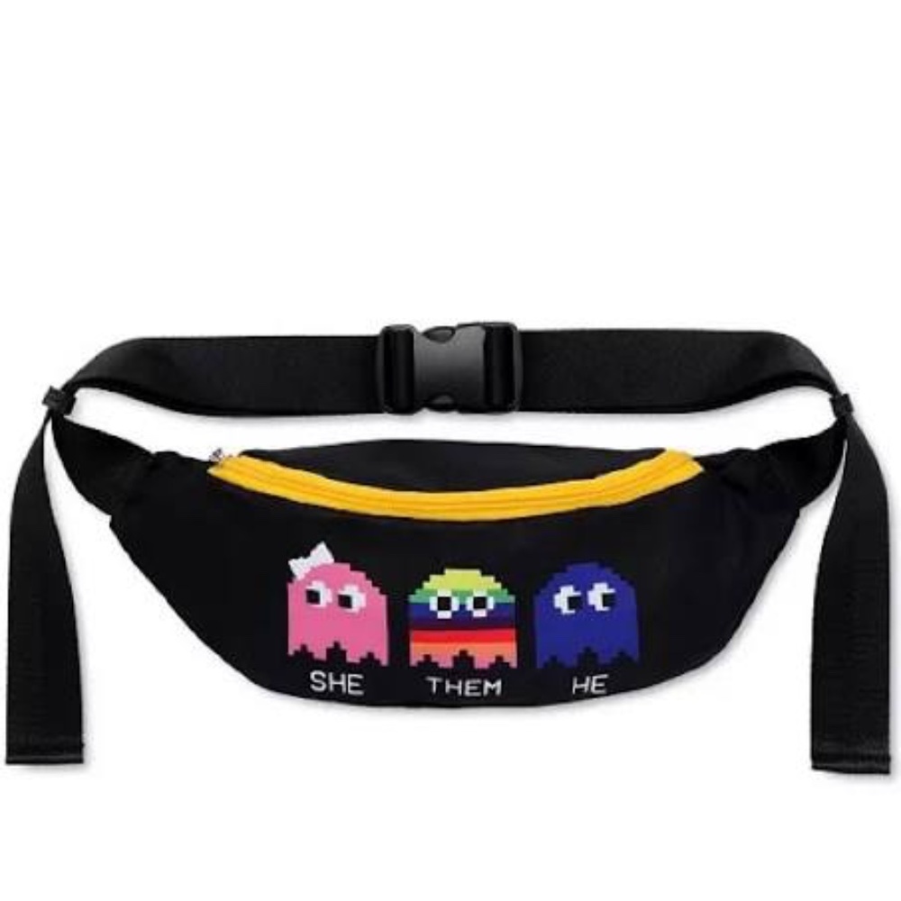 NEW The Phluid Project Belt Bag. Black Multi. One size.